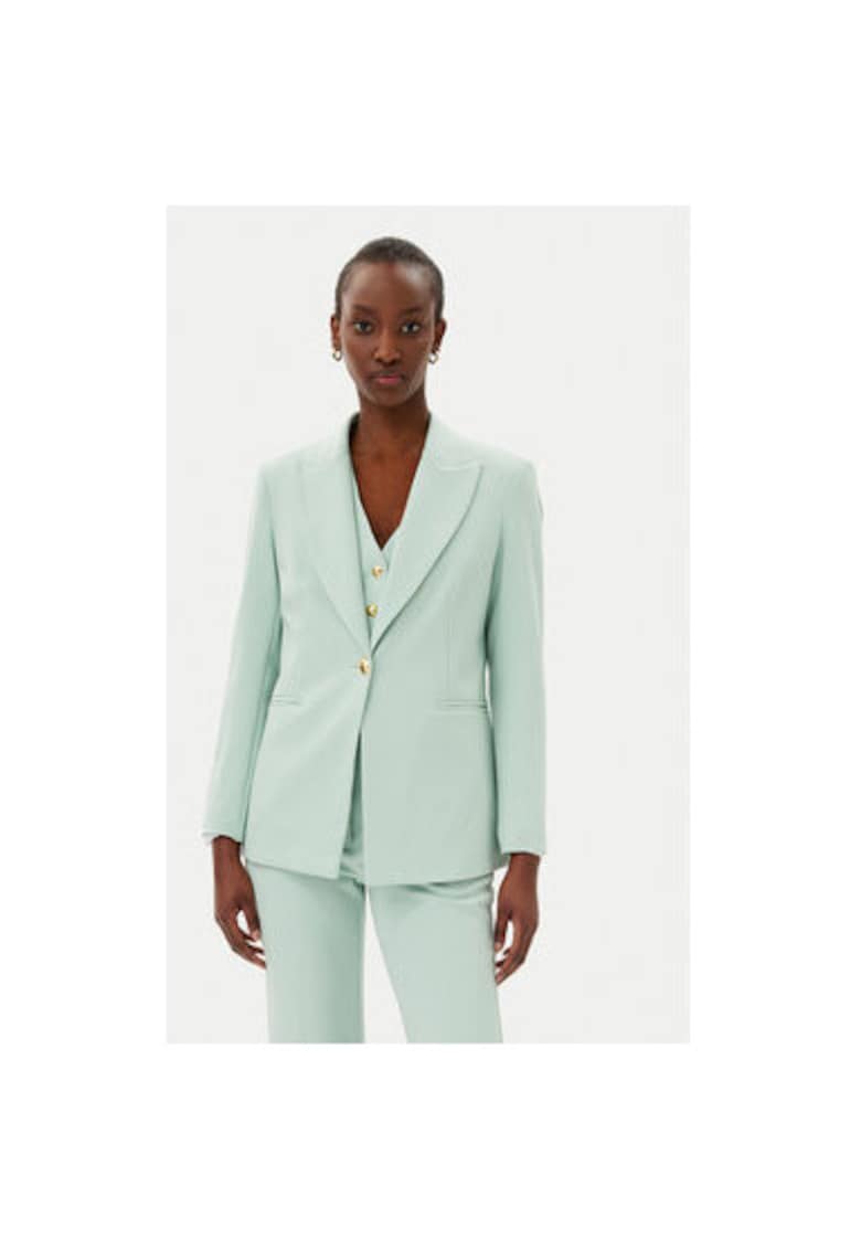 Sacou dama  25EB187/M27/43SP - Poliester - Verde