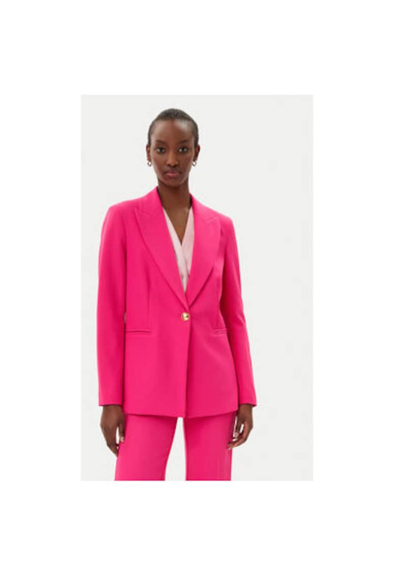 Sacou dama  25EB187/M27/43AL - Poliester - Roz