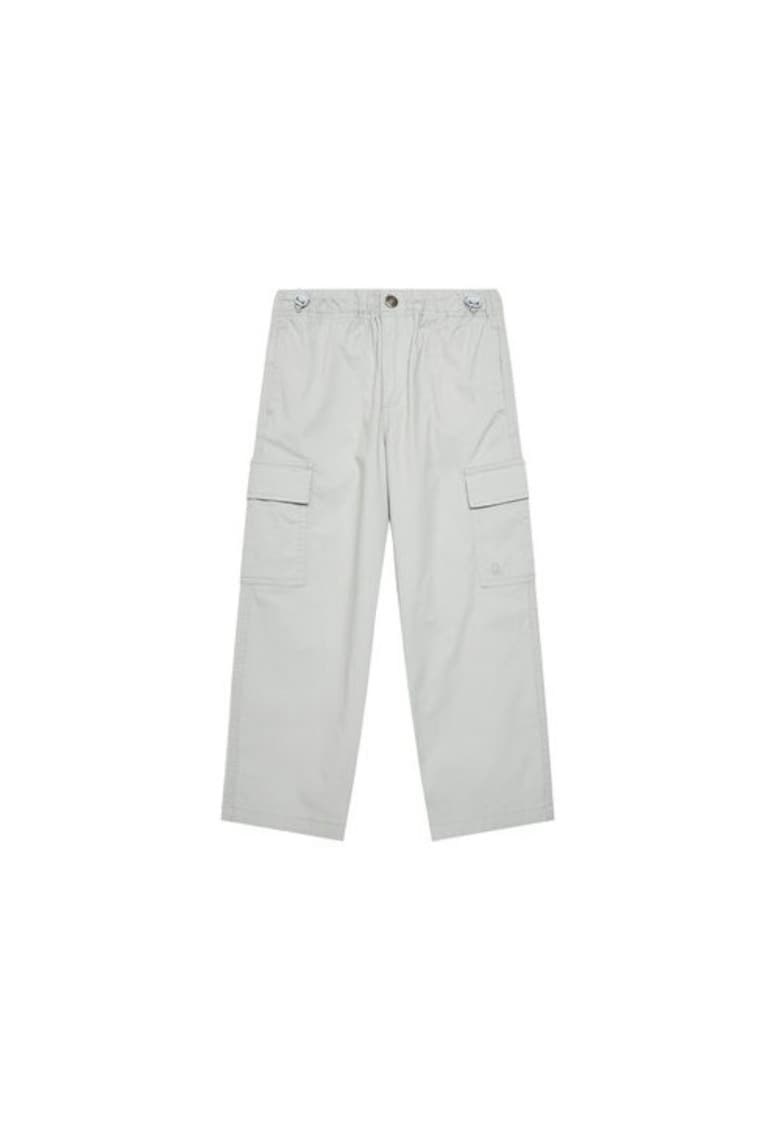 Pantaloni baieti 4L2VCF04I - Bumbac - Gri - Gri