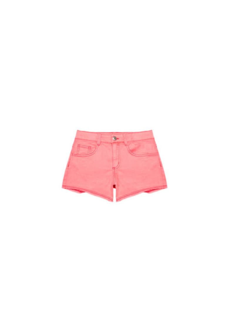 Pantaloni scurti din denim fete  4O69C9040 - Bumbac - Roz