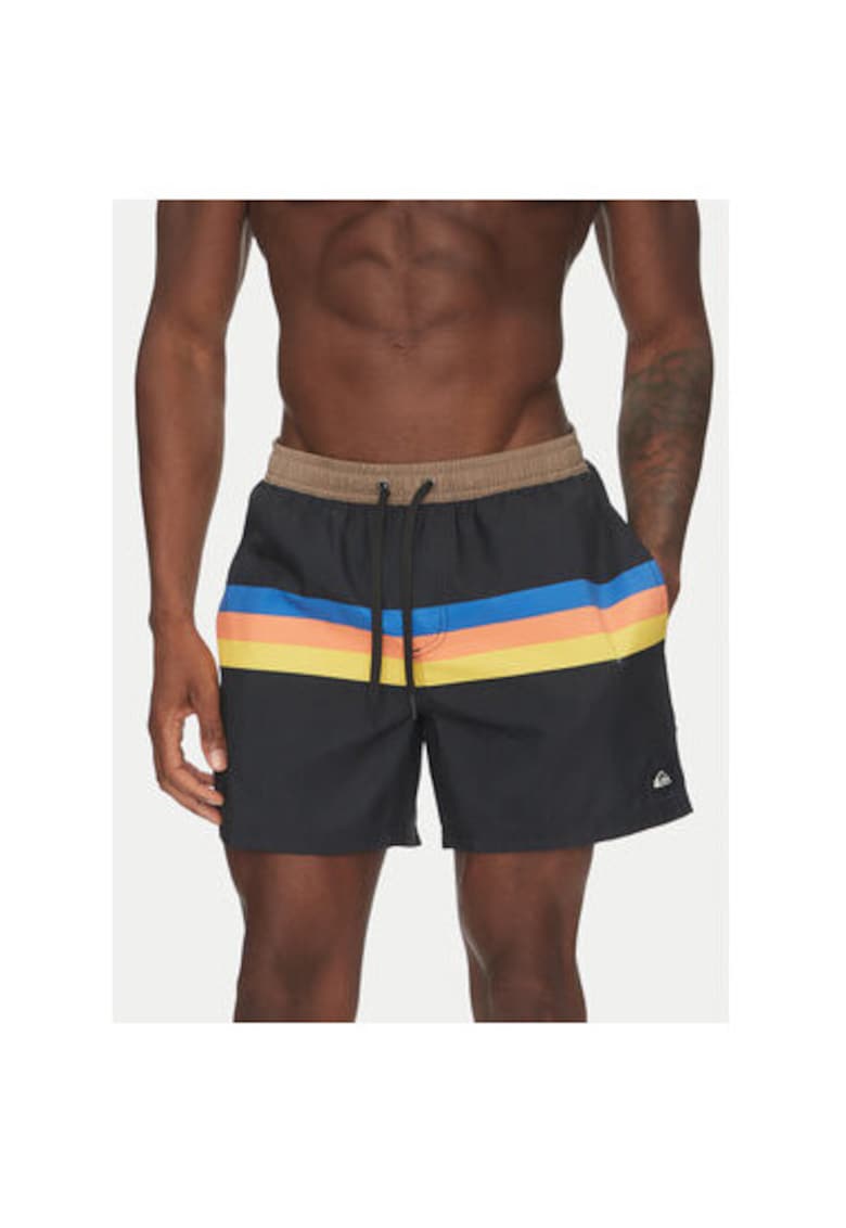 Pantaloni scurti de baie barbati  EQYJV04121 - Poliester - Multicolor