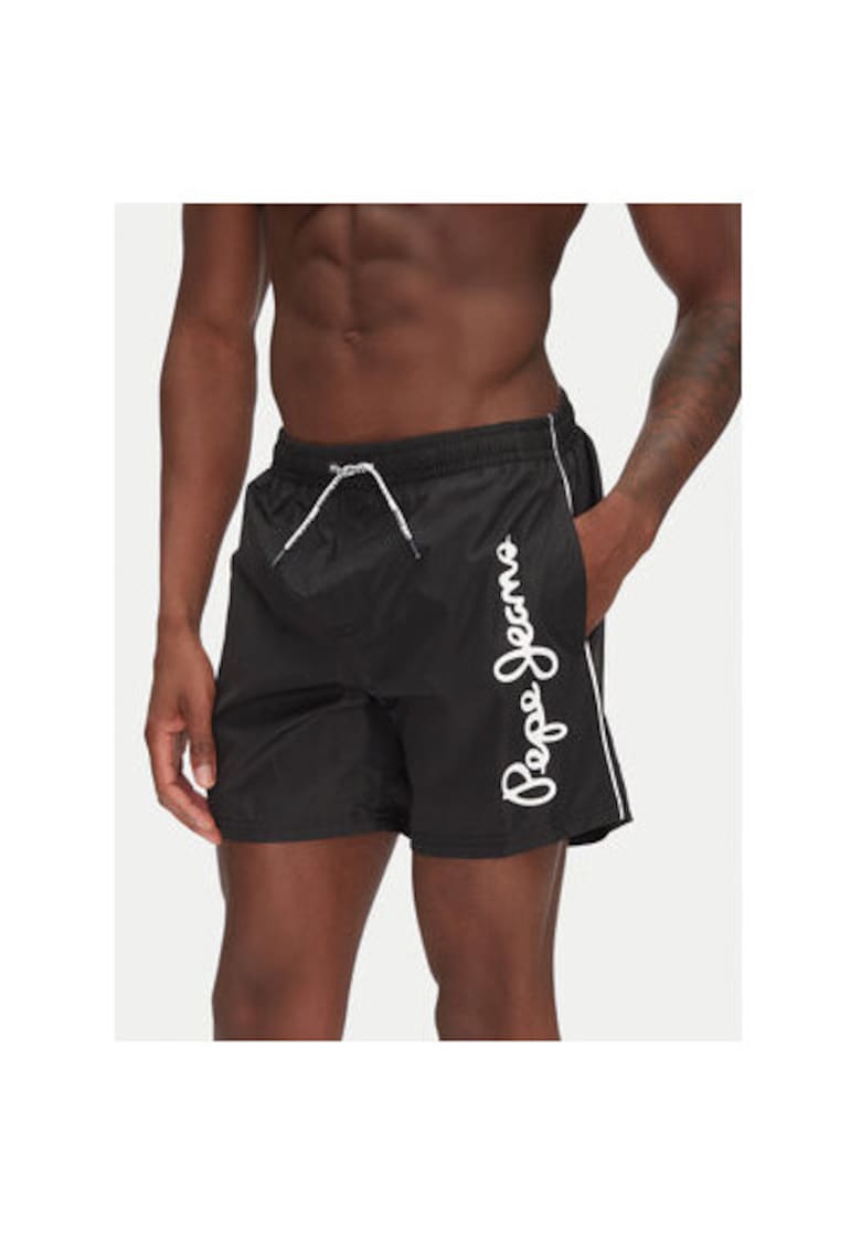 Pantaloni scurti de baie barbati  PMB10419 - Poliester - Negru