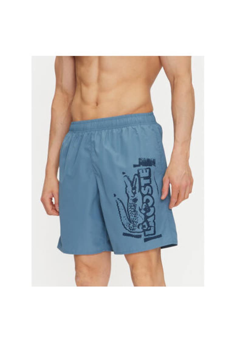 Pantaloni scurti de baie barbati  MH9135 - Poliester reciclat - Albastru