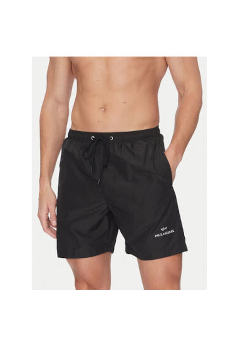 Pantaloni scurti de baie barbati  25415000 - Poliester - Negru