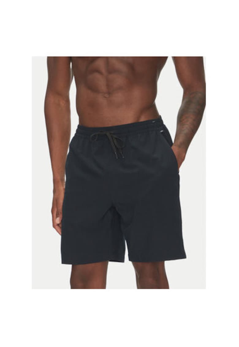 Pantaloni scurti de baie barbati  EQYHY03883 - Poliester - Negru
