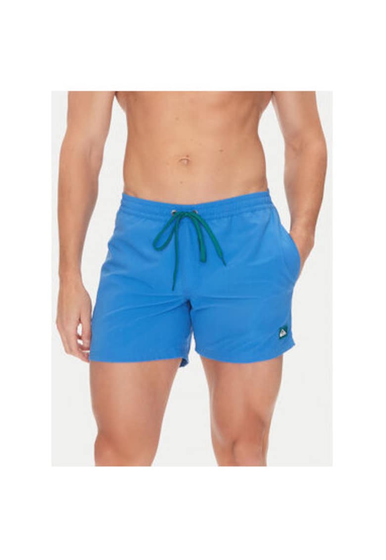 Pantaloni scurti de baie barbati  EQYJV04120 - Poliester - Albastru