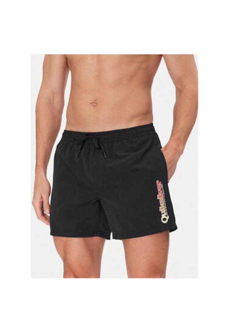 Pantaloni scurti de baie barbati  EQYJV04141 - Poliester - Negru