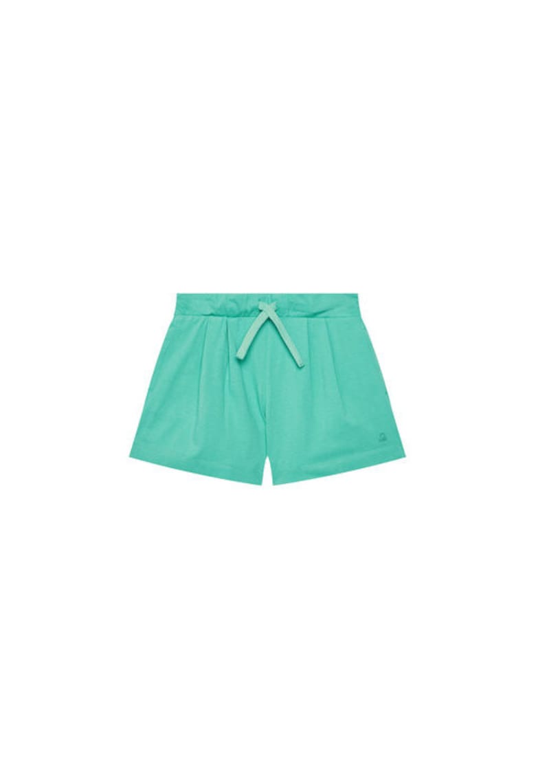 Pantaloni scurti sport fete 3BL0C903I - Bumbac - Verde - Verde