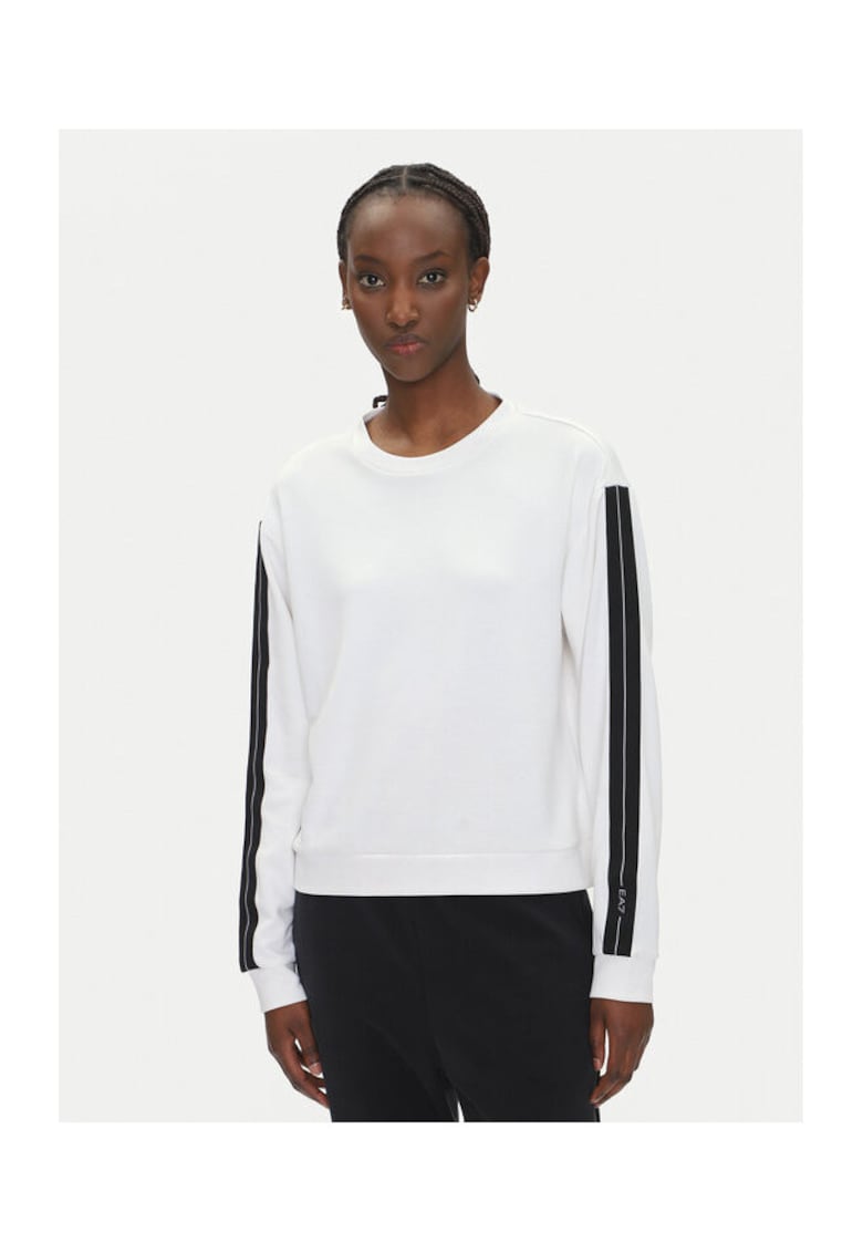 Trening dama Emporio Armani - 7W000121 AF12643 - Modal/Poliester - Alb - Alb