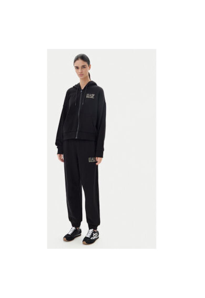 Trening dama Emporio Armani - 7W000110 AF12473 - Bumbac/Poliester - Negru