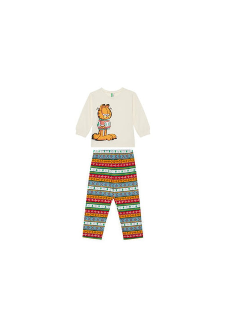 Pijama fete 37MW0P07R - Bumbac - Multicolor - Multicolor