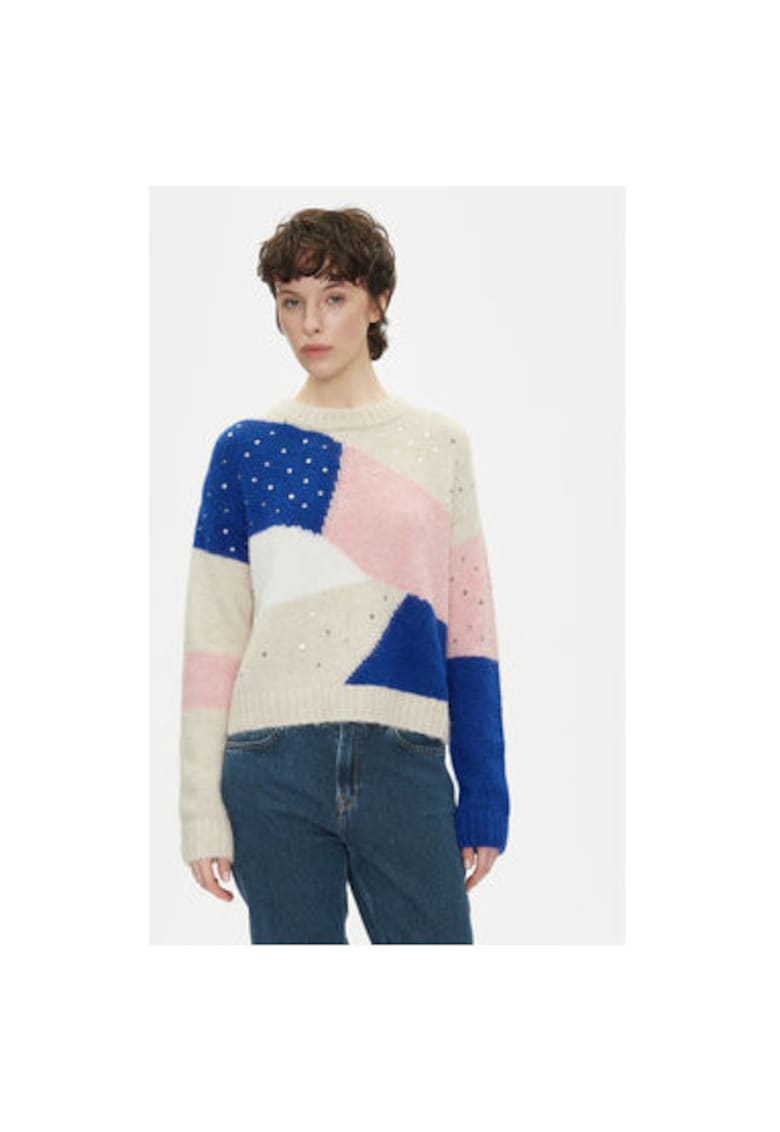 Pulover dama  PL702238 - Poliester/Lana - Multicolor