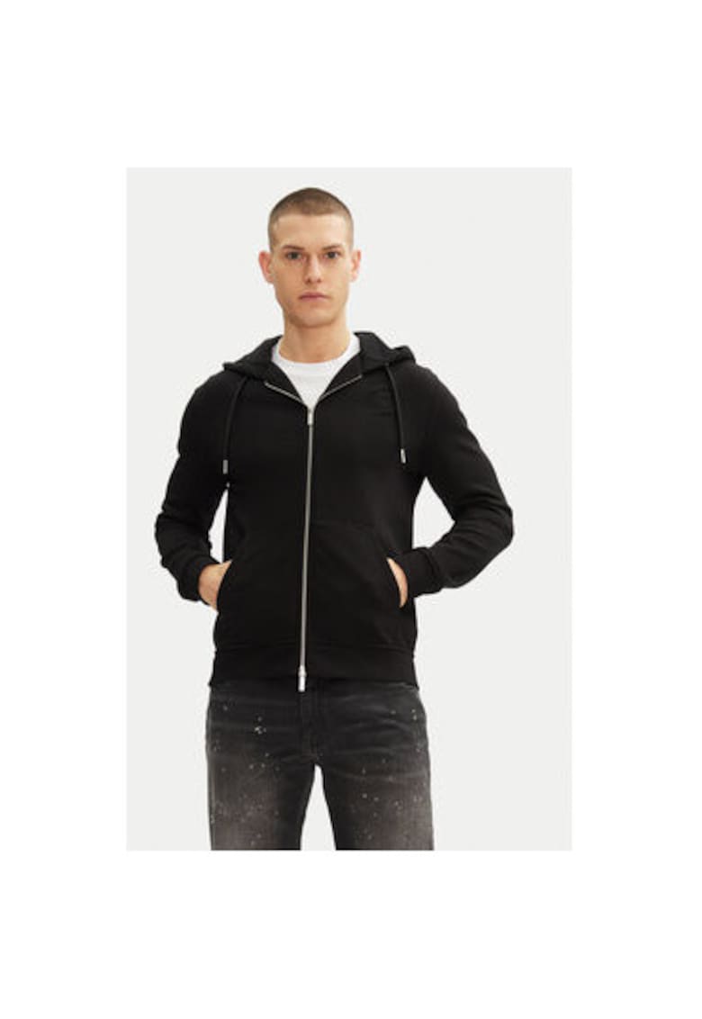 Bluza barbati 705751 500900 - Bumbac organic - Negru - Negru