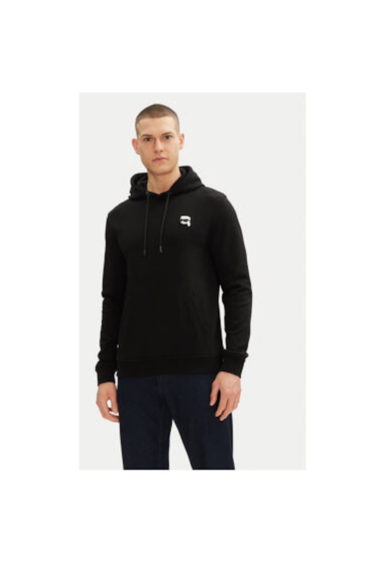 Bluza barbati 705711 500900 - Bumbac organic - Negru - Negru