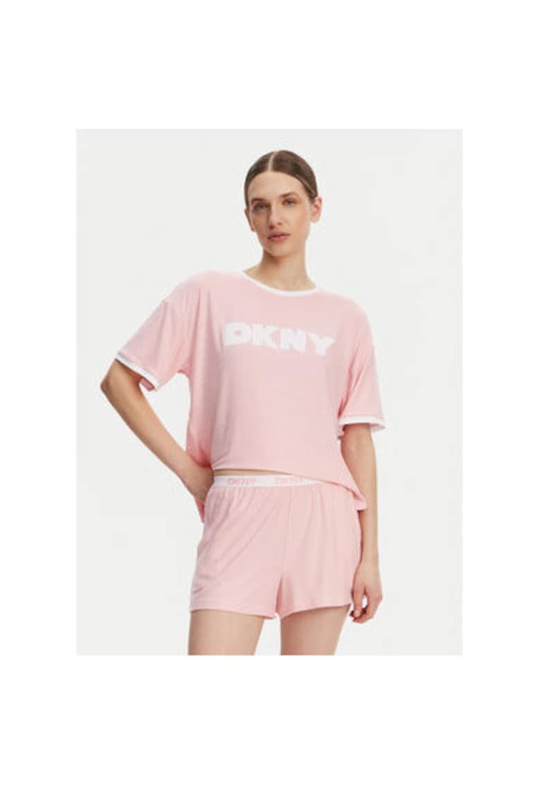 Pijama dama  YI80039 - Poliester - Roz