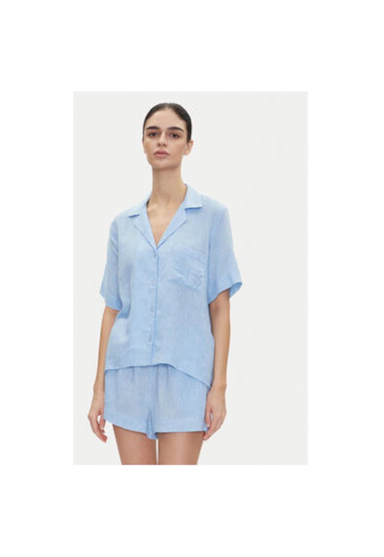 Pijama dama  YI90054 - Viscoza/In - Albastru deschis
