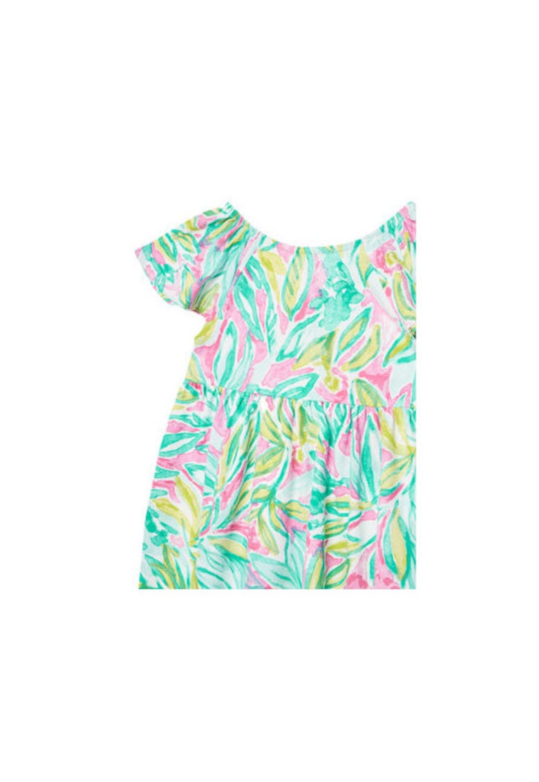 Rochie multicolor - bumbac - Multicolor