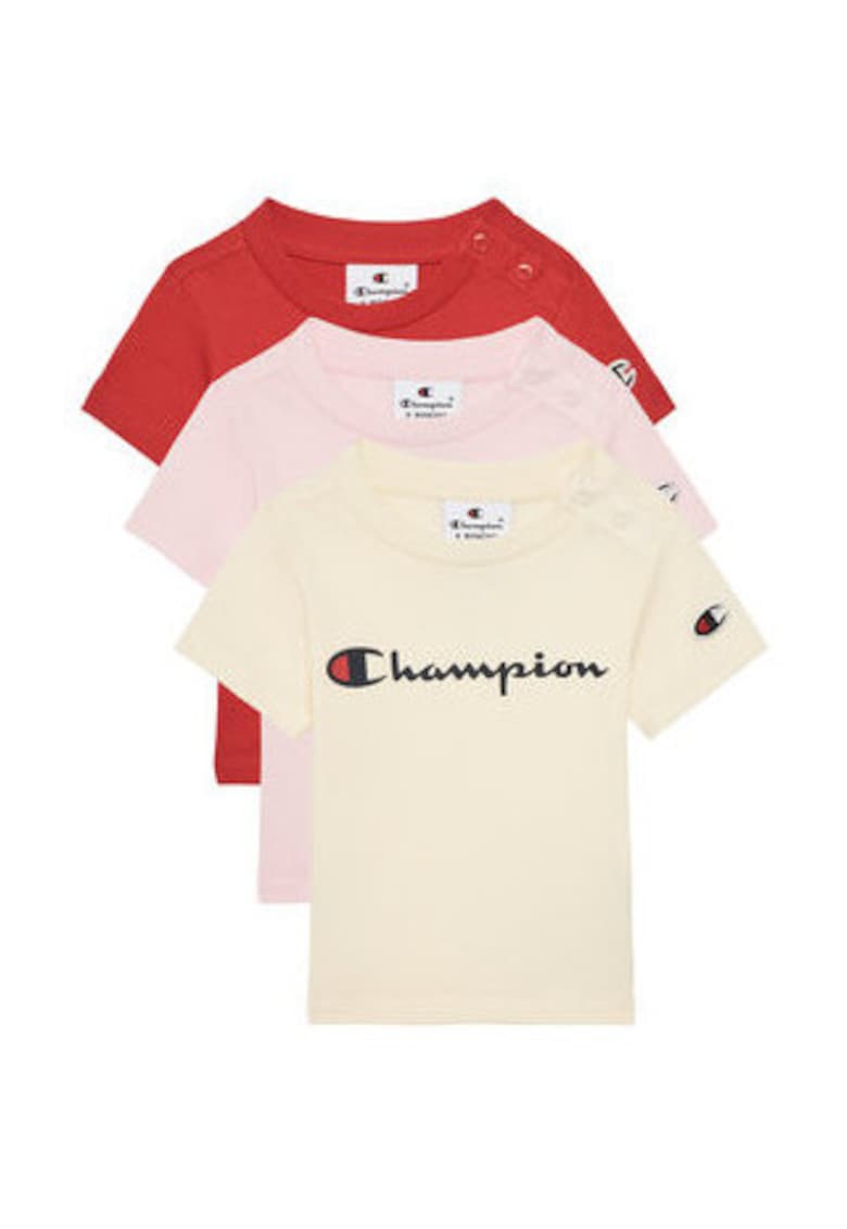 Set 3 tricouri baieti 306900 - Bumbac - Multicolor - Multicolor