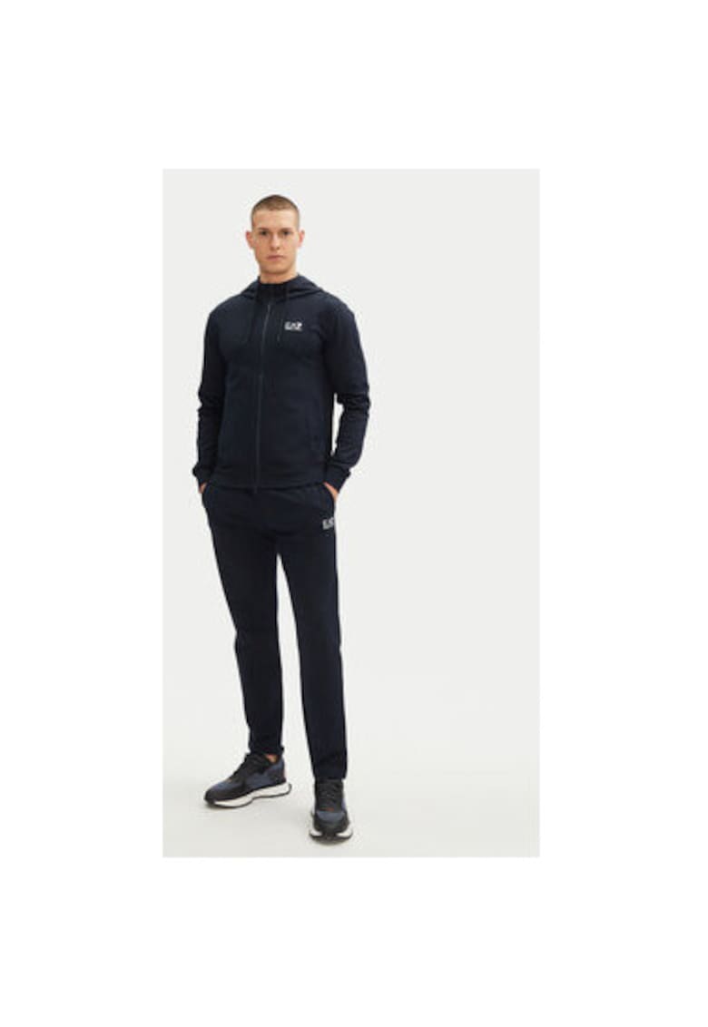 Trening barbati Emporio Armani - 8NPV62 PJVRZ - Bumbac - Bleumarin