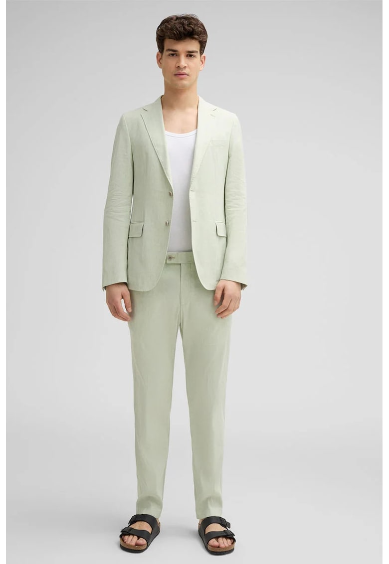 -Pantaloni regular-fit cu buzunare laterale