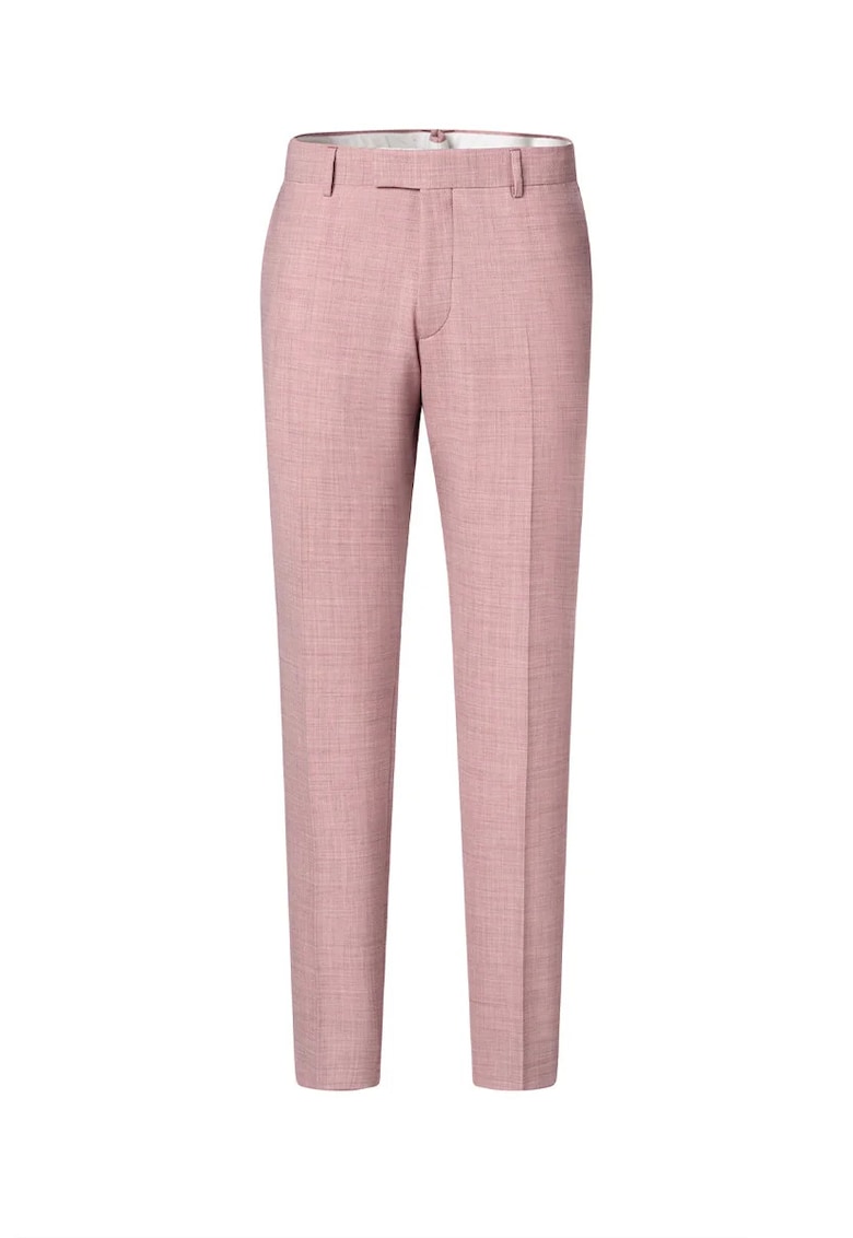 -Pantaloni regular fit cu buzunare laterale JP5 - Roz