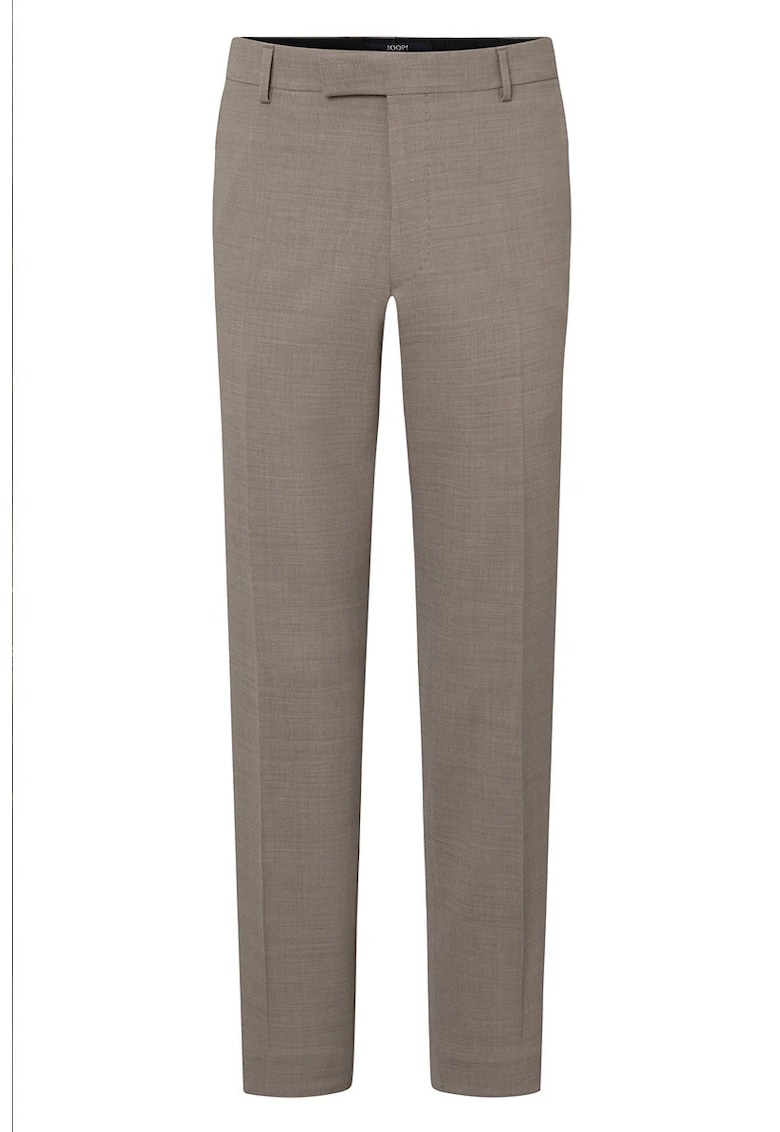 -Pantaloni regular fit cu buzunare frontale STR5 - Maro