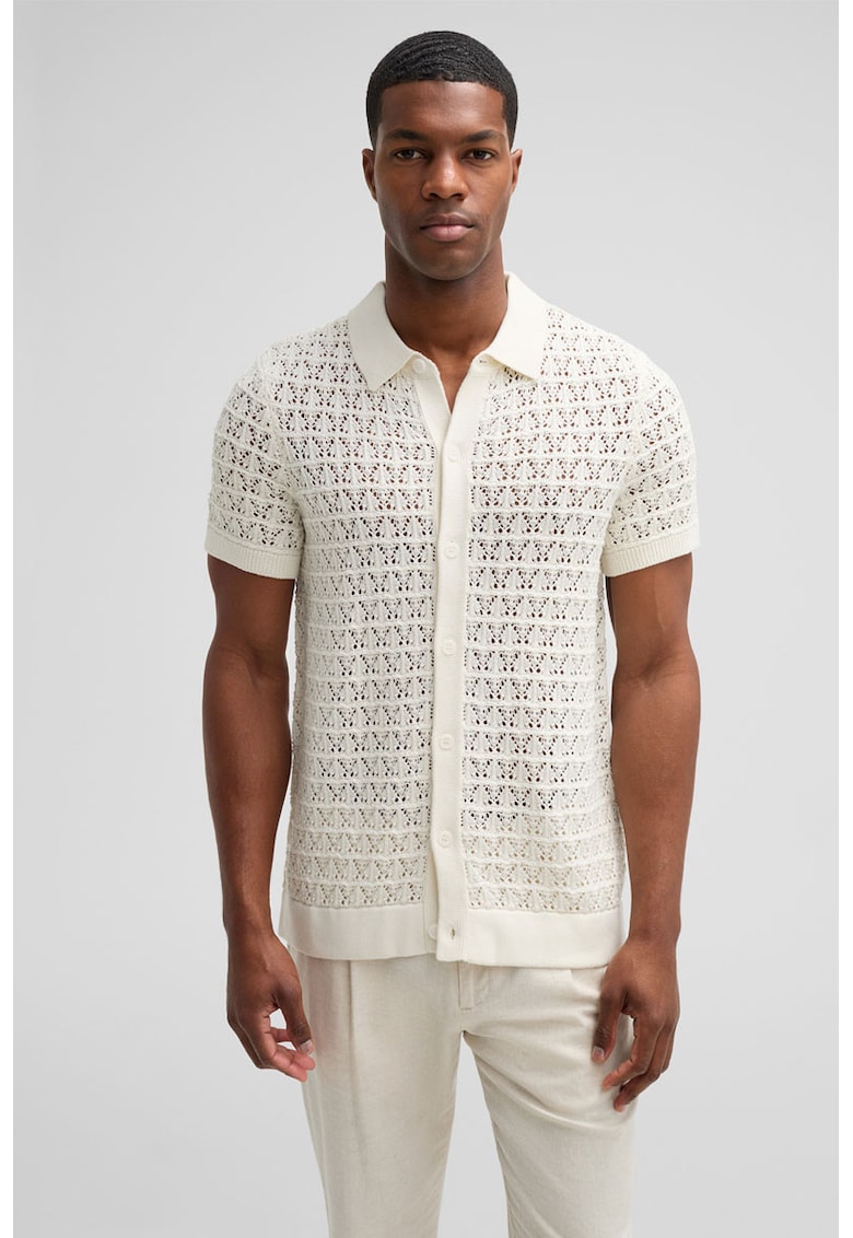 Cămașă din knitwear transparenta Cămașă din knitwear transparenta