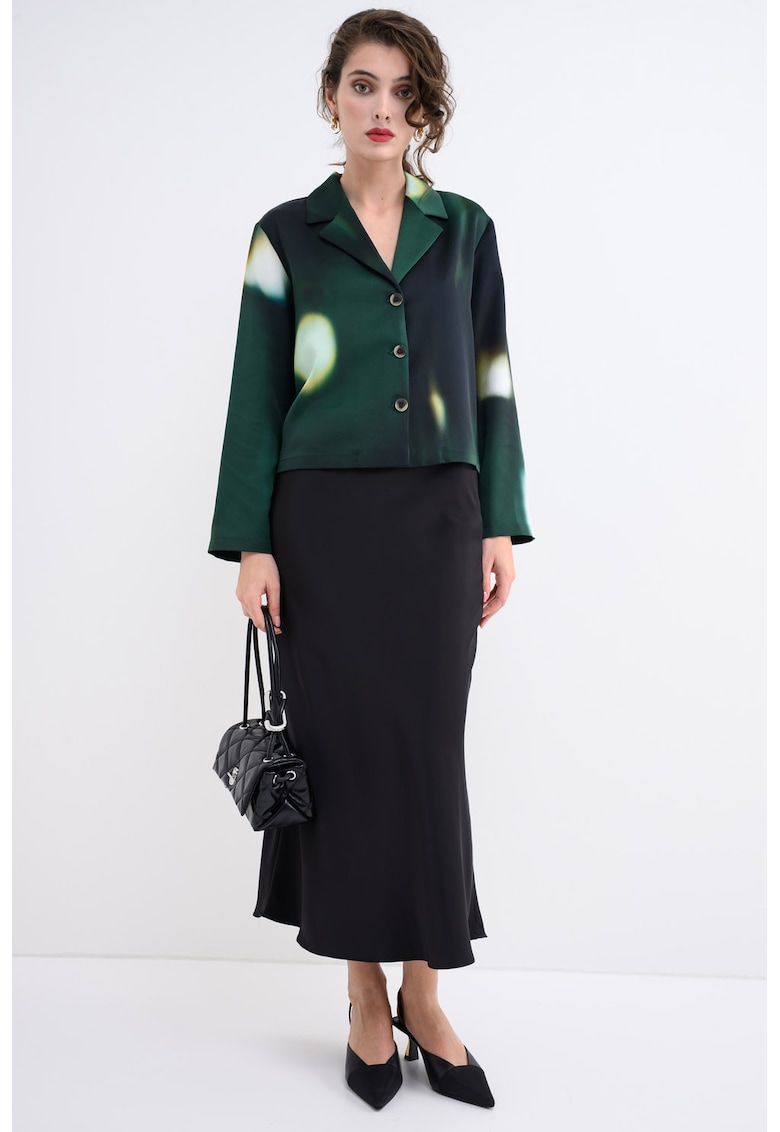 Sacou cu model si maneci lungi