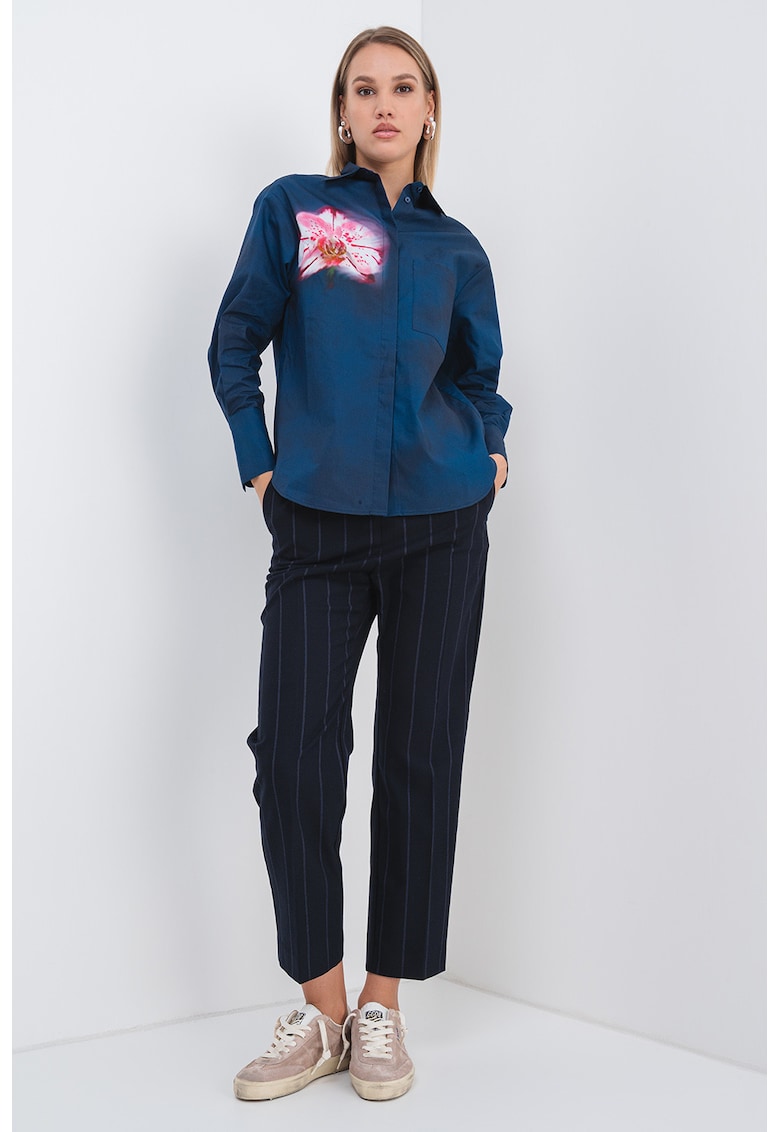 Camasa regular fit cu imprimeu floral