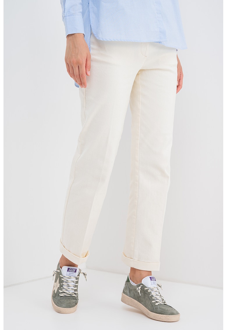 Pantaloni uni drepti