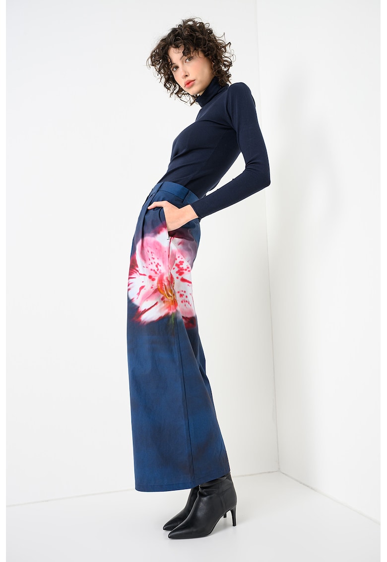 Pantaloni evazati cu teminatii ajustabile la glezna Tremiti