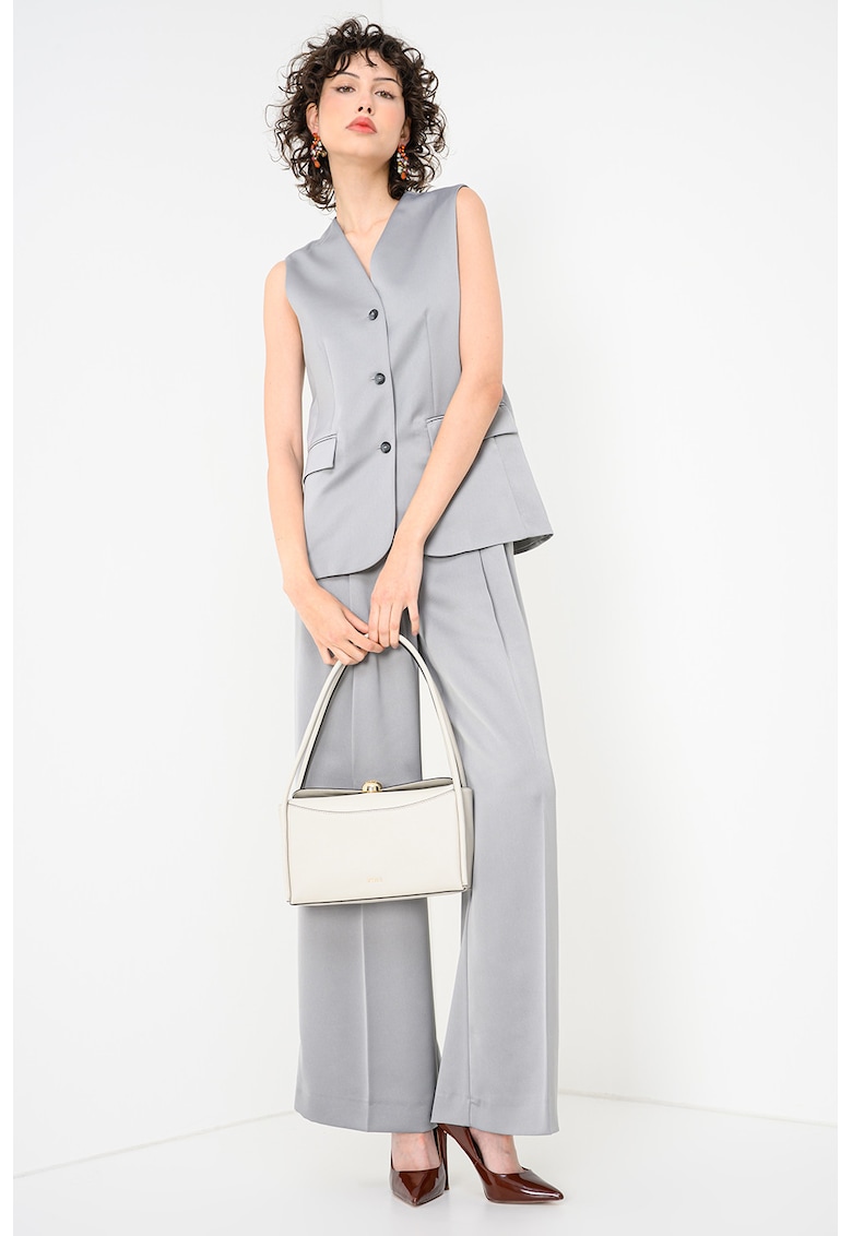 Vesta cu decolteu in V si nasturi Lavagna