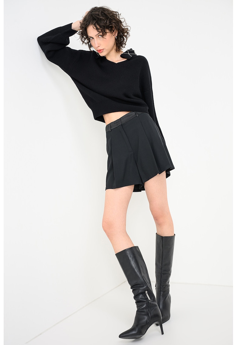 Pulover din amestec de lana si casmir Faust