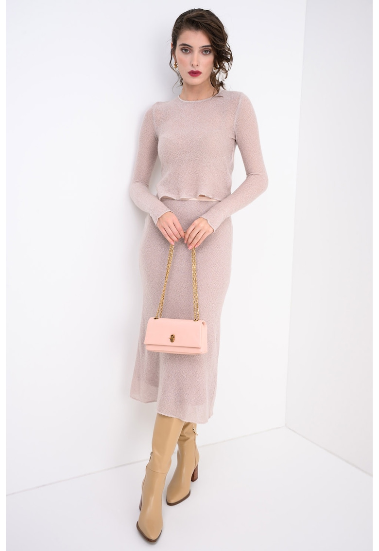 Pulover din amestec de mohair si lana Narvel