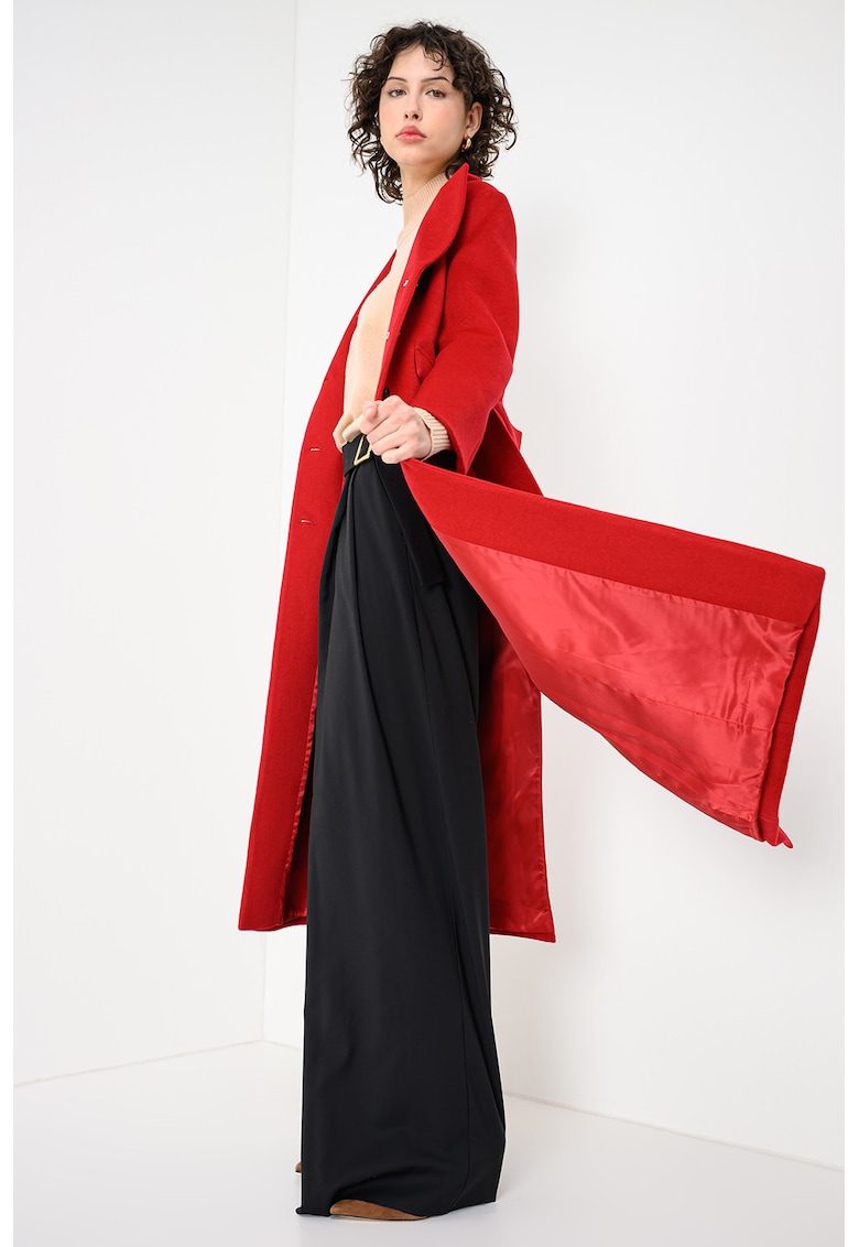 Palton din lana virgina Giostro