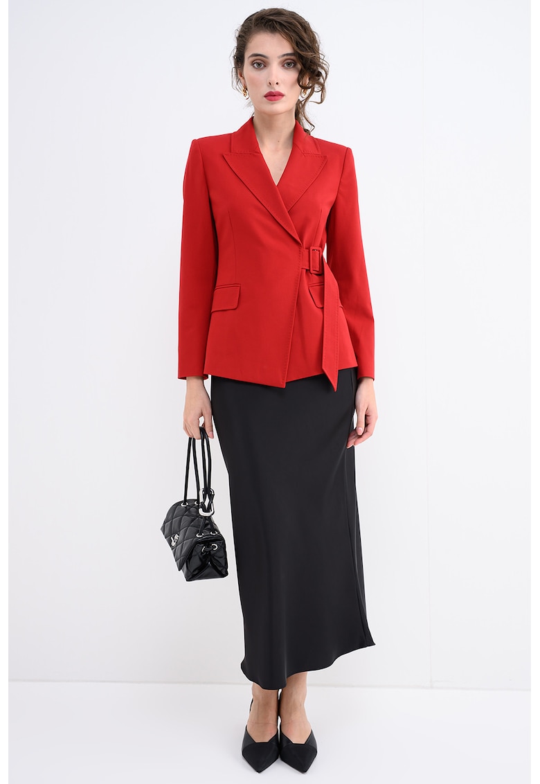 Sacou uni cu catarama