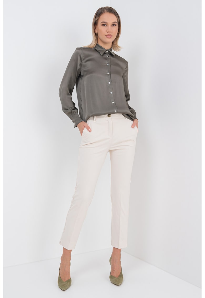 Pantaloni crop slim fit eleganti