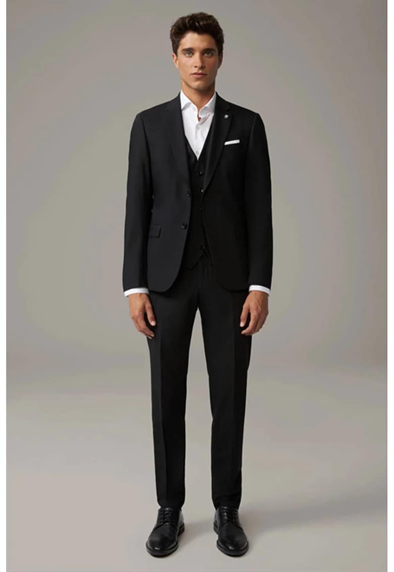 Pantaloni regular fit cu buzunare laterale STR10