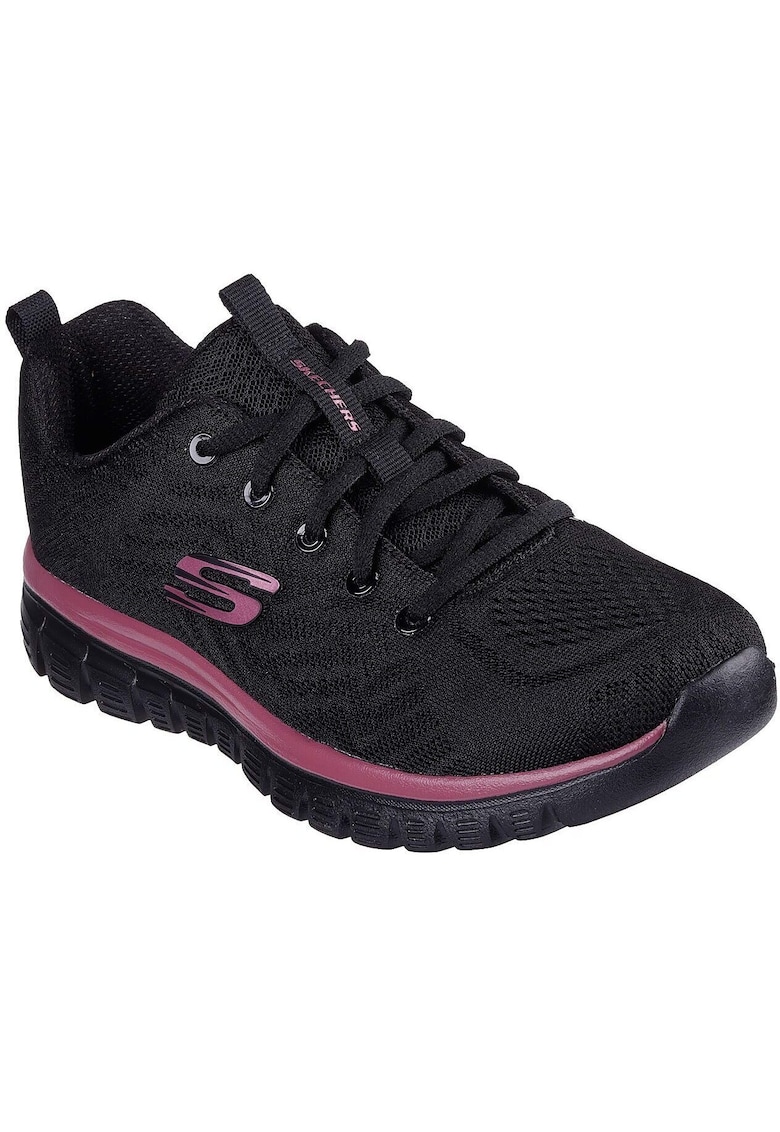 Skechers Tenisi Get Connected - Negru