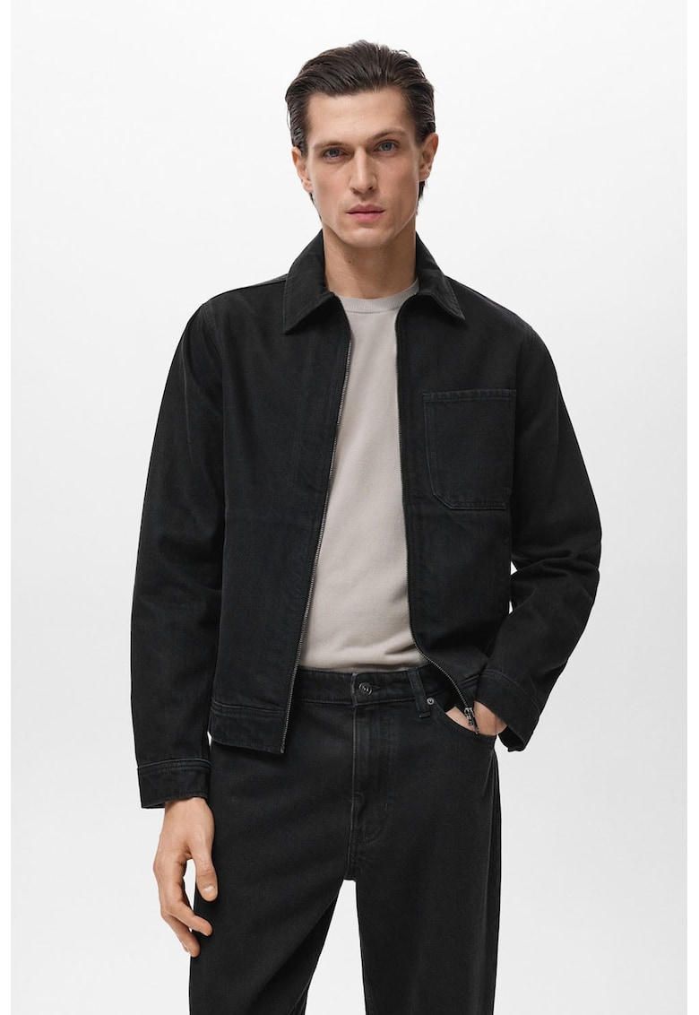 Jacheta slim-fit din denim