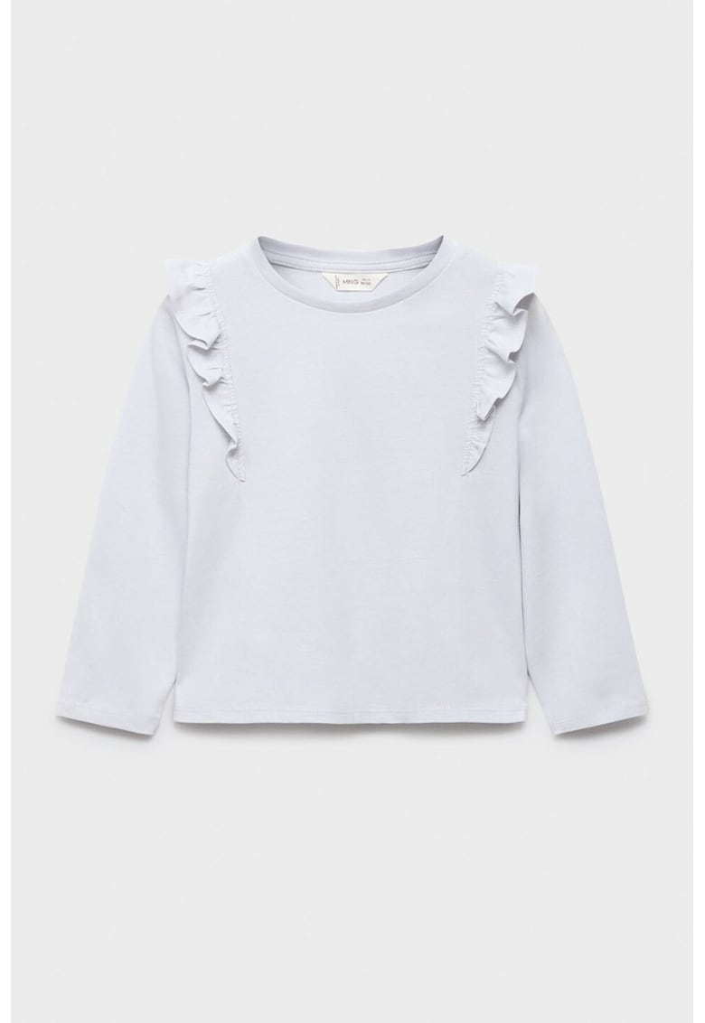 Bluza cu insertii din volane