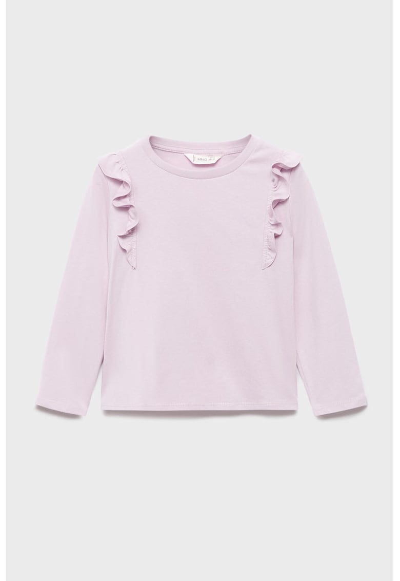 Bluza cu insertii din volane