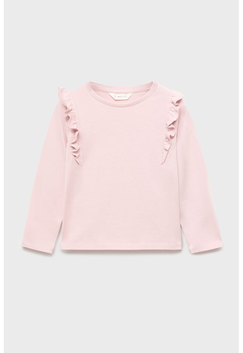 Bluza cu insertii din volane