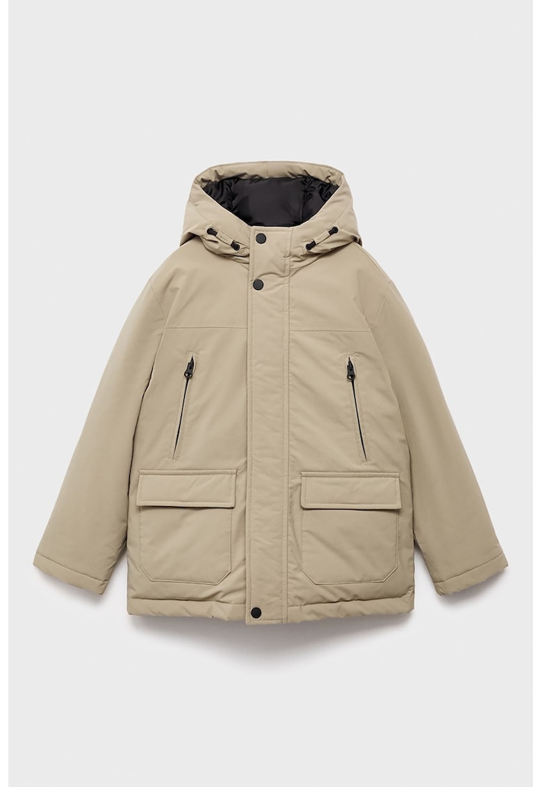 Jacheta cu buzunare si fermoar