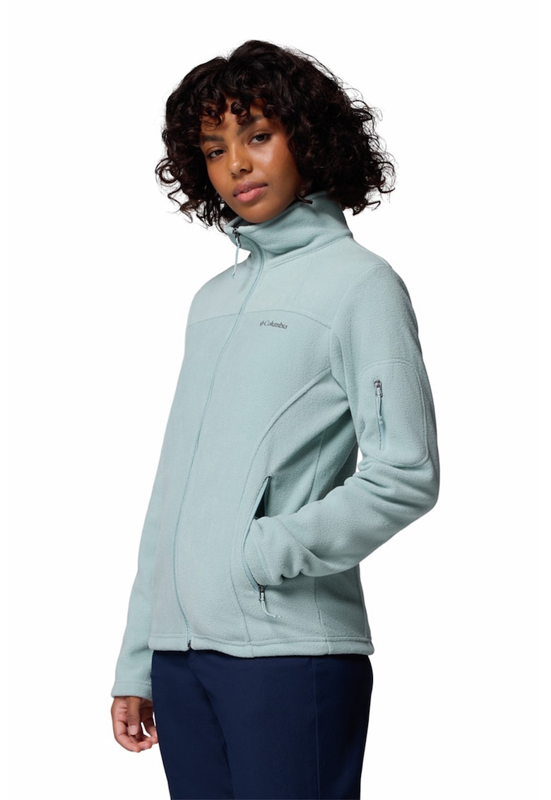 Bluza de trening din fleece cu fermoar - pentru sporturi in aer liber Fast Trek II