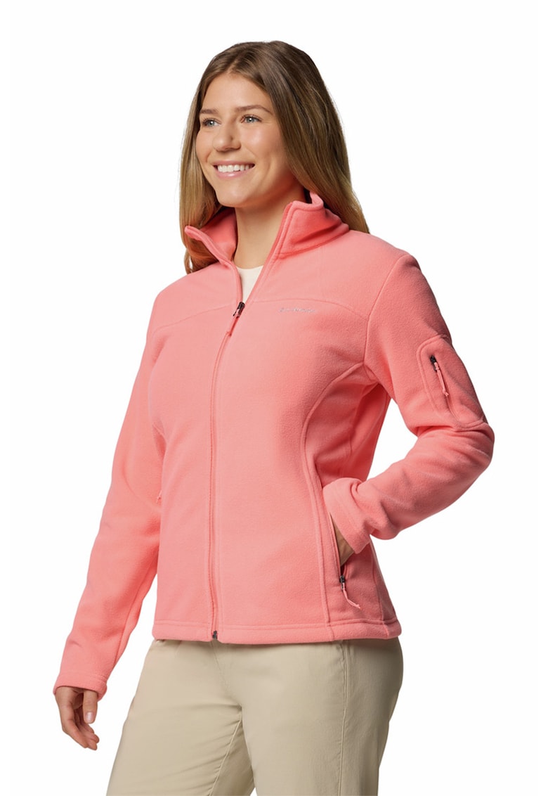 Bluza de trening din fleece cu fermoar - pentru sporturi in aer liber Fast Trek II