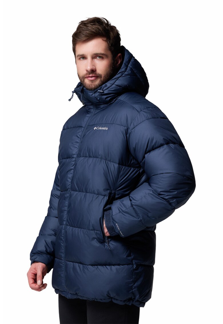 Geaca cu gluga si aspect matlasat Pike Lake