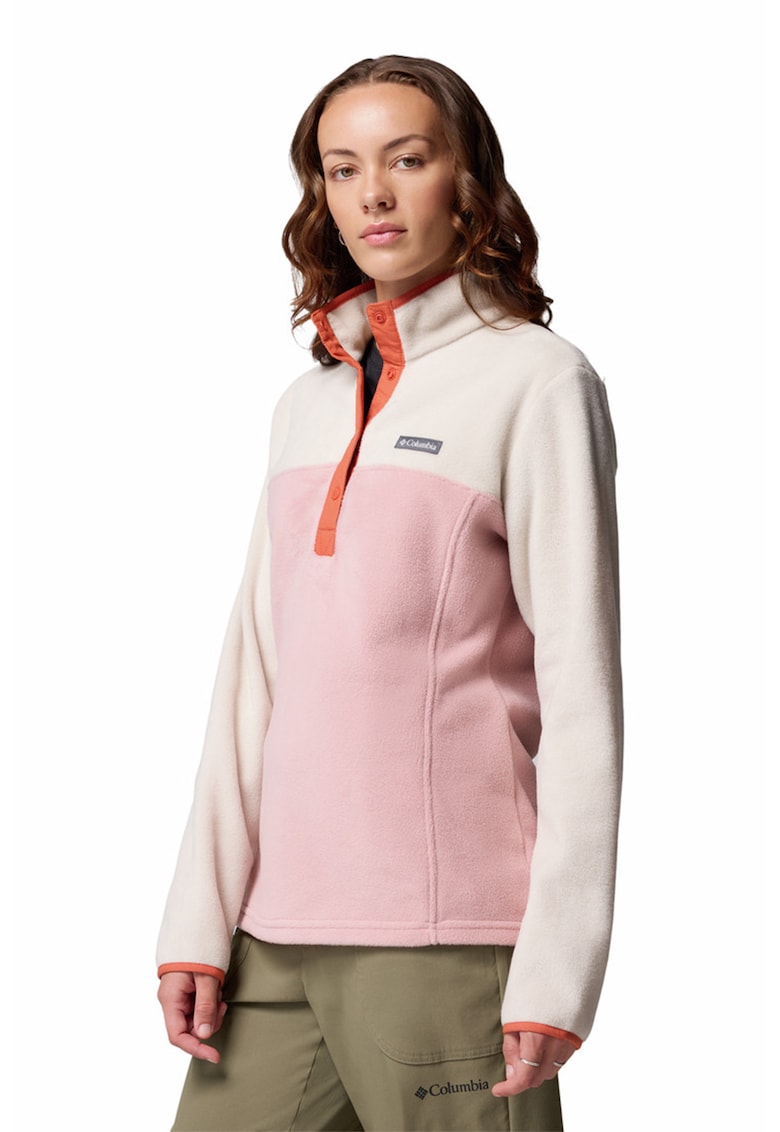 Bluza din fleece cu fermoar scurt - pentru trekking Bluza din fleece cu fermoar scurt - pentru trekking