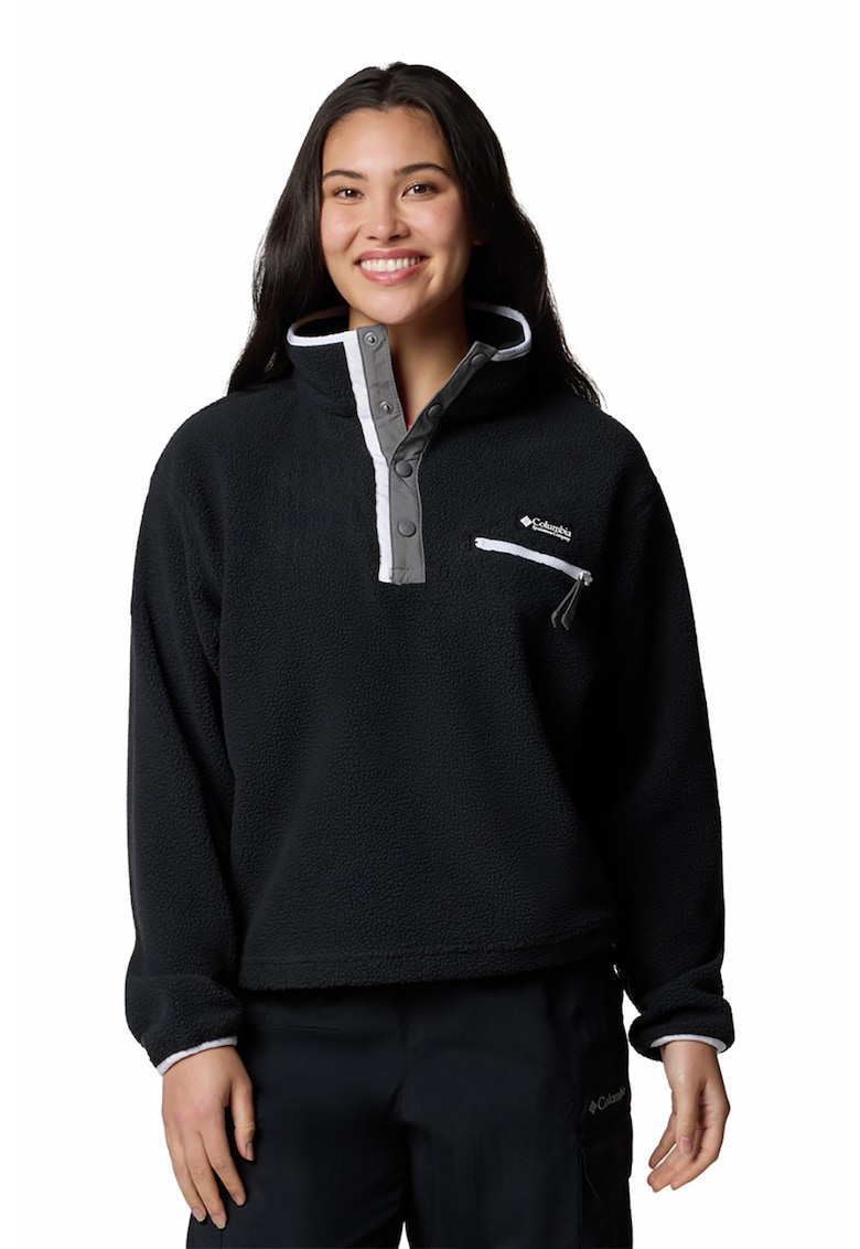 Bluza de trening crop din material fleece pentru trekking Helvetia™ II Bluza de trening crop din material fleece pentru trekking Helvetia™ II