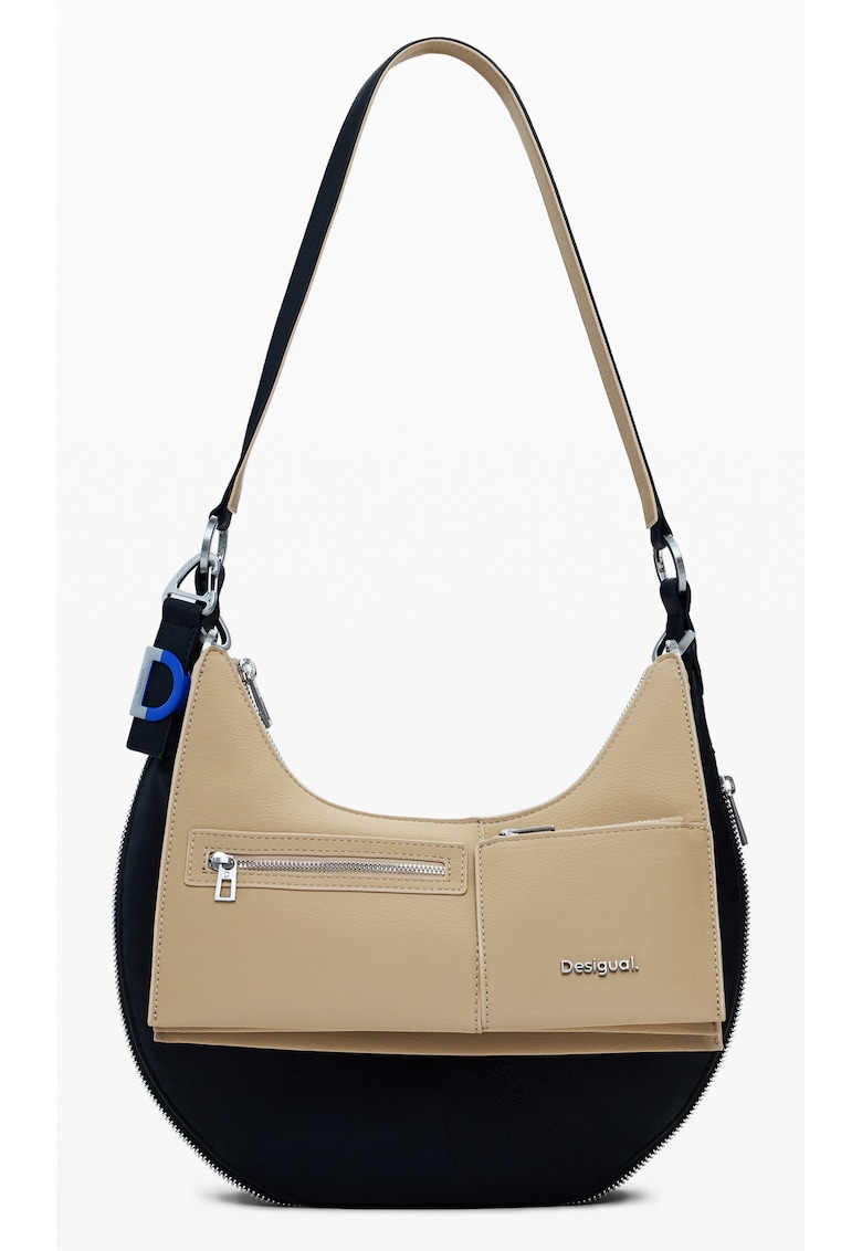 Geanta dama negru 25WAXP49 - Negru/Bej - Universal